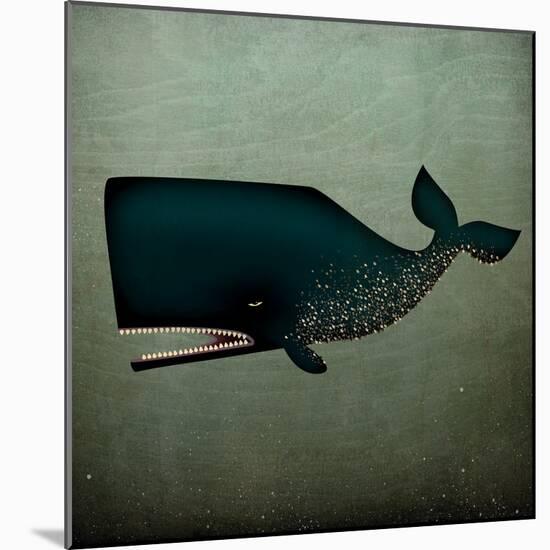 Barnacle Whale-Ryan Fowler-Mounted Art Print