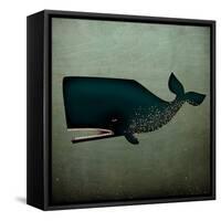 Barnacle Whale-Ryan Fowler-Framed Stretched Canvas