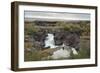 Barnafoss, Springs and Children's Falls, Iceland, Polar Regions-Michael-Framed Photographic Print