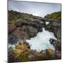Barnafoss, Springs and Children's Falls, Iceland, Polar Regions-Michael Snell-Mounted Photographic Print