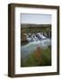 Barnafoss, Springs and Children's Falls, Iceland, Polar Regions-Michael-Framed Photographic Print