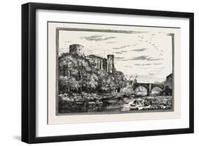 Barnard Castle (Barney) Is a Market Town in Teesdale, County Durham, England. Uk-null-Framed Giclee Print