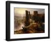 Barnard Castle, County Durham, C.1826-Thomas Miles Richardson-Framed Giclee Print