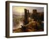 Barnard Castle, County Durham, C.1826-Thomas Miles Richardson-Framed Giclee Print