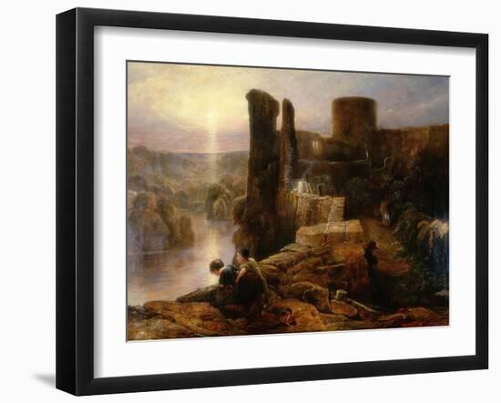 Barnard Castle, County Durham, C.1826-Thomas Miles Richardson-Framed Giclee Print