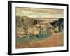 Barnard Castle from Towler Hill-John Sell Cotman-Framed Giclee Print