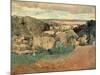Barnard Castle from Towler Hill-John Sell Cotman-Mounted Giclee Print