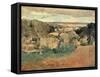 Barnard Castle from Towler Hill-John Sell Cotman-Framed Stretched Canvas