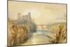 Barnard Castle (W/C, Gouache, Pen and Ink on Paper)-J. M. W. Turner-Mounted Giclee Print