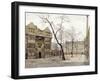 Barnard's Inn, London, 1888-John Crowther-Framed Giclee Print