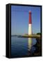 Barnegat Light, New Jersey - Barnegat Lighthouse Close Up-Lantern Press-Framed Stretched Canvas