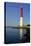 Barnegat Light, New Jersey - Barnegat Lighthouse Close Up-Lantern Press-Stretched Canvas