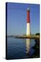 Barnegat Light, New Jersey - Barnegat Lighthouse Close Up-Lantern Press-Stretched Canvas