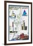 Barnegat Light, New Jersey - Nautical Chart-Lantern Press-Framed Art Print