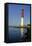 Barnegat Lighthouse Close Up-Lantern Press-Framed Stretched Canvas