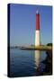 Barnegat Lighthouse Close Up-Lantern Press-Stretched Canvas