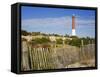 Barnegat Lighthouse in Ocean County, New Jersey, United States of America, North America-Richard Cummins-Framed Stretched Canvas