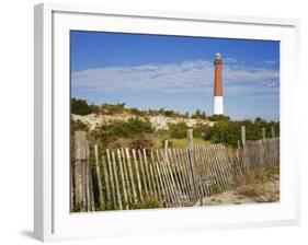 Barnegat Lighthouse in Ocean County, New Jersey, United States of America, North America-Richard Cummins-Framed Photographic Print