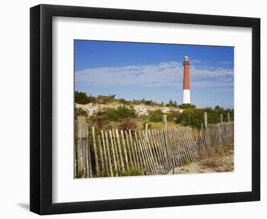 Barnegat Lighthouse in Ocean County, New Jersey, United States of America, North America-Richard Cummins-Framed Photographic Print