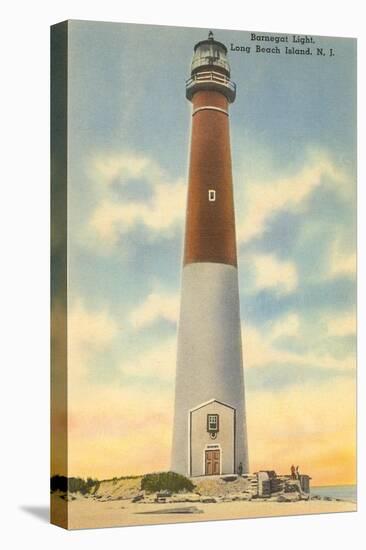 Barnegat Lighthouse, Long Island, New York-null-Stretched Canvas