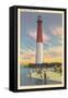 Barnegat Lighthouse, New Jersey-null-Framed Stretched Canvas