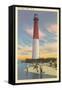 Barnegat Lighthouse, New Jersey-null-Framed Stretched Canvas