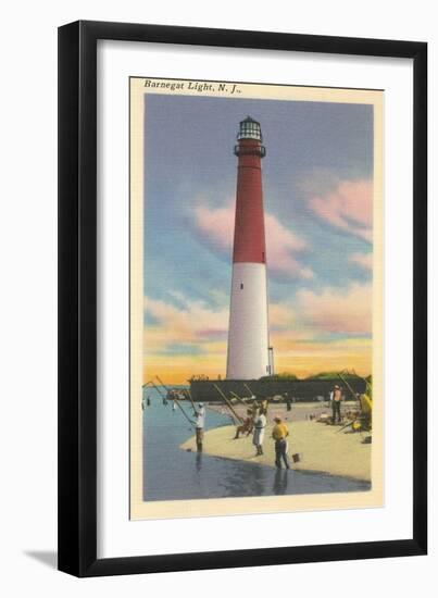 Barnegat Lighthouse, New Jersey-null-Framed Art Print