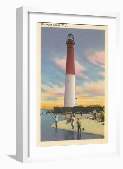 Barnegat Lighthouse, New Jersey-null-Framed Art Print