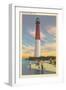 Barnegat Lighthouse, New Jersey-null-Framed Art Print