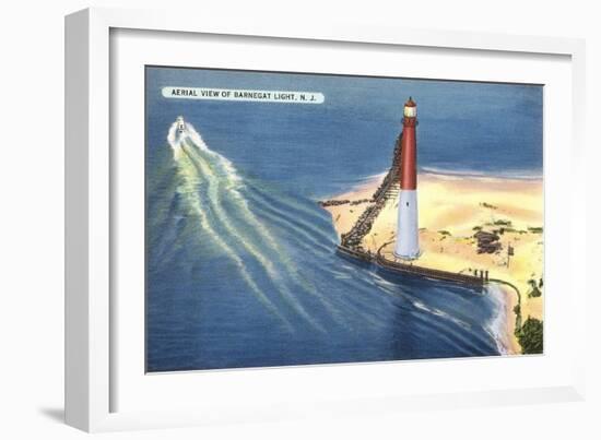 Barnegat Lighthouse, New Jersey-null-Framed Art Print