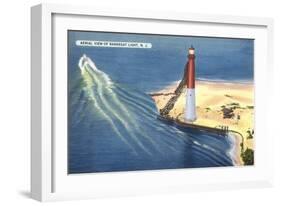 Barnegat Lighthouse, New Jersey-null-Framed Art Print