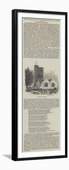 Barnes Church-null-Framed Premium Giclee Print