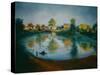 Barnes Pond, 2006-Lee Campbell-Stretched Canvas