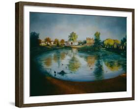 Barnes Pond, 2006-Lee Campbell-Framed Giclee Print