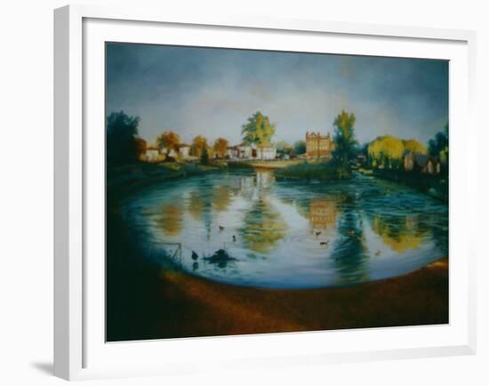 Barnes Pond, 2006-Lee Campbell-Framed Giclee Print