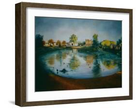 Barnes Pond, 2006-Lee Campbell-Framed Giclee Print