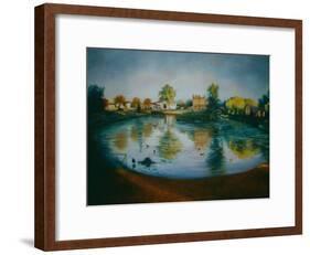 Barnes Pond, 2006-Lee Campbell-Framed Giclee Print