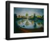 Barnes Pond, 2006-Lee Campbell-Framed Giclee Print