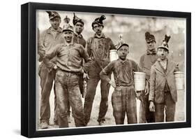 Barnesville Mine 1908 Archival Photo Poster Print-null-Framed Poster