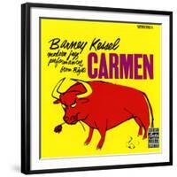 Barney Kessel, Japanese release of the Carmen Album-null-Framed Art Print