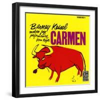 Barney Kessel, Japanese release of the Carmen Album-null-Framed Art Print