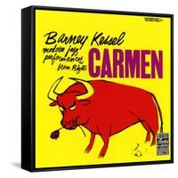 Barney Kessel, Japanese release of the Carmen Album-null-Framed Stretched Canvas