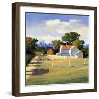 Barns on Greenbrier VI-Max Hayslette-Framed Giclee Print