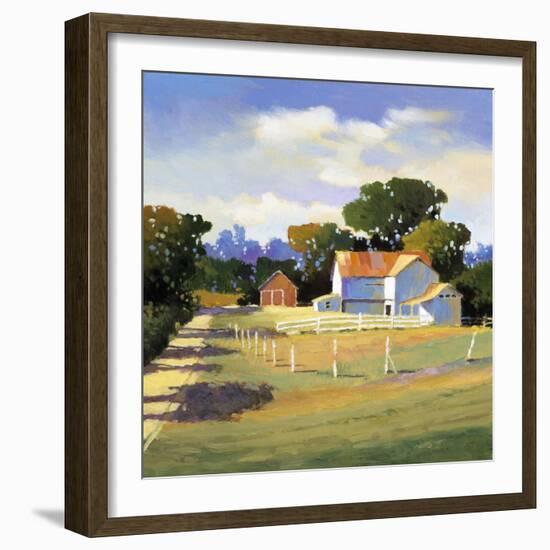 Barns on Greenbrier VI-Max Hayslette-Framed Giclee Print