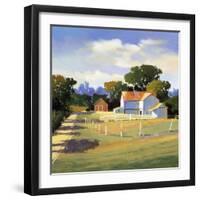 Barns on Greenbrier VI-Max Hayslette-Framed Premium Giclee Print