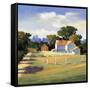 Barns on Greenbrier VI-Max Hayslette-Framed Stretched Canvas