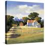 Barns on Greenbrier VI-Max Hayslette-Stretched Canvas