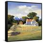 Barns on Greenbrier VI-Max Hayslette-Framed Stretched Canvas