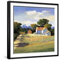 Barns on Greenbrier VI-Max Hayslette-Framed Giclee Print