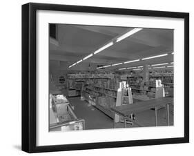 Barnsley Co-Op, Kendray Branch Interior, Barnsley, South Yorkshire, 1961-Michael Walters-Framed Photographic Print